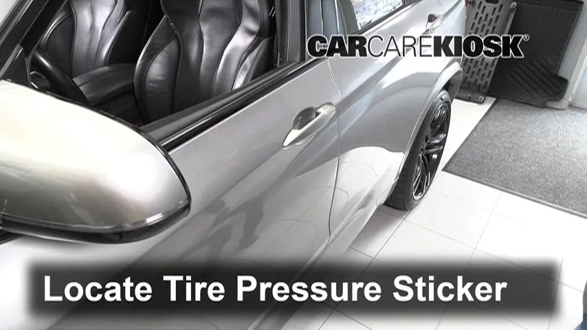 2015 BMW X5 M 4.4L V8 Turbo Tires & Wheels Check Tire Pressure